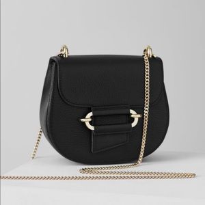 Reiss maltby leather crossbody